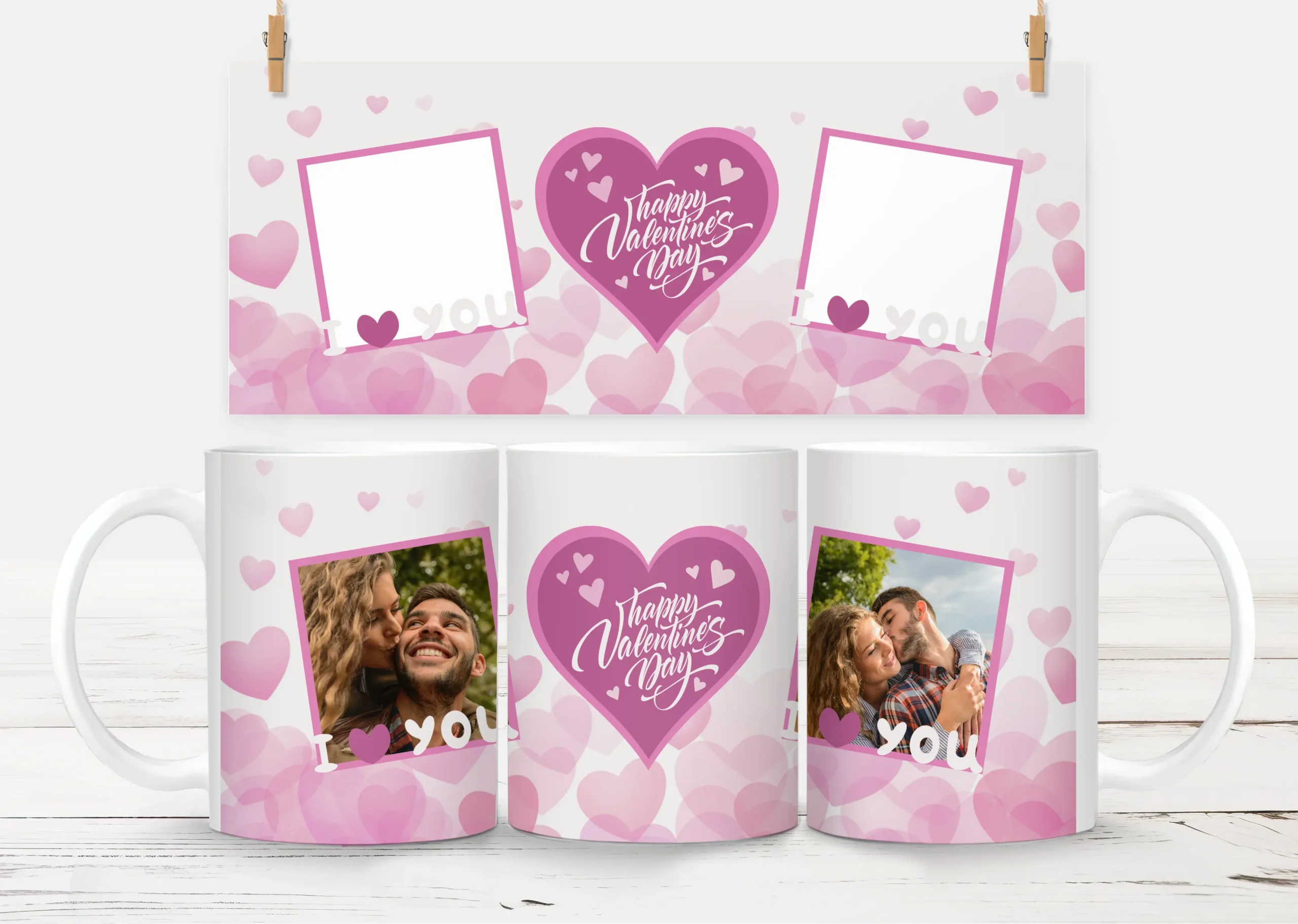 10oz Valentine's Mug-White 4