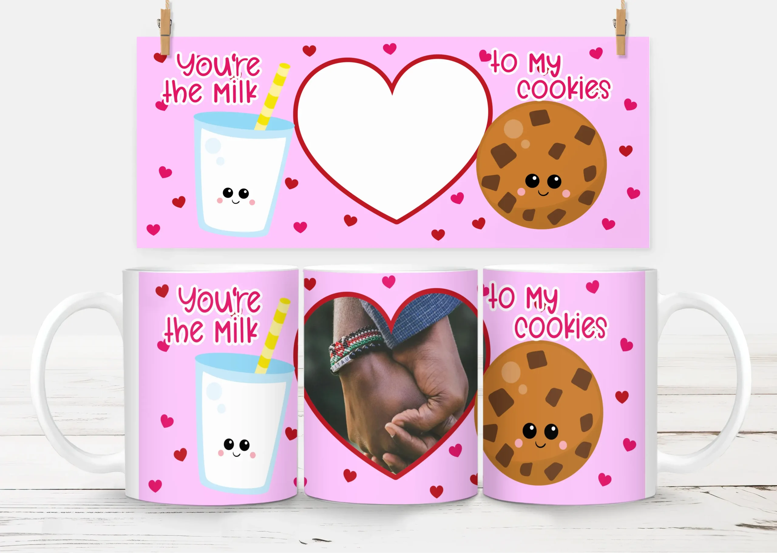 10oz Valentine's Mug-White 5