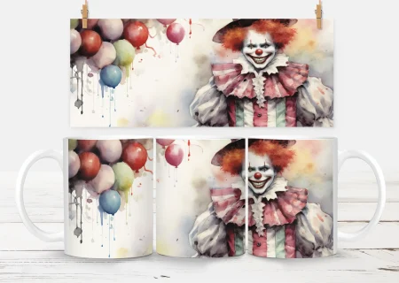 10oz Halloween Mug – White 9